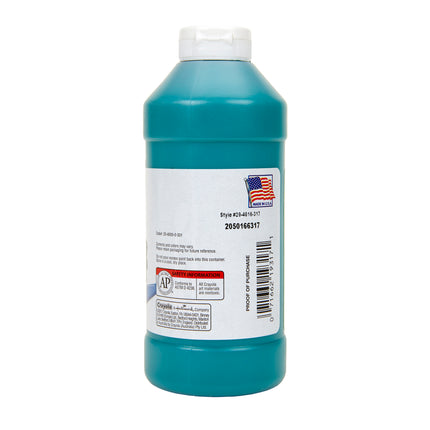 Acrylic Paint, Phthalo Green, 16oz, Portfolio Series
