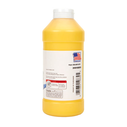 Acrylic Paint, Brill Yellow, 16oz, Portfolio Series