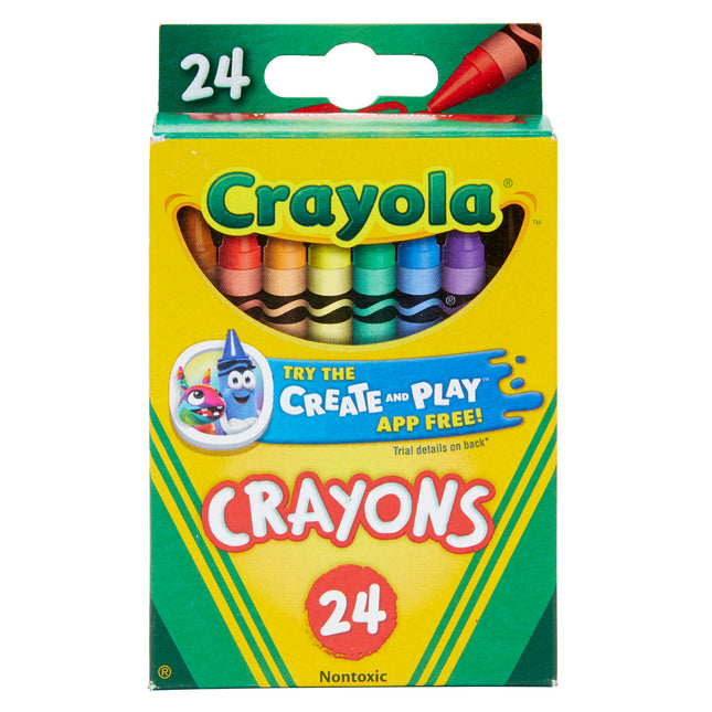 Crayons, Regular Size, 24 Count