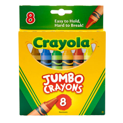 Jumbo Crayons, 8 Count