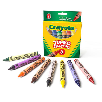 Jumbo Crayons, 8 Count