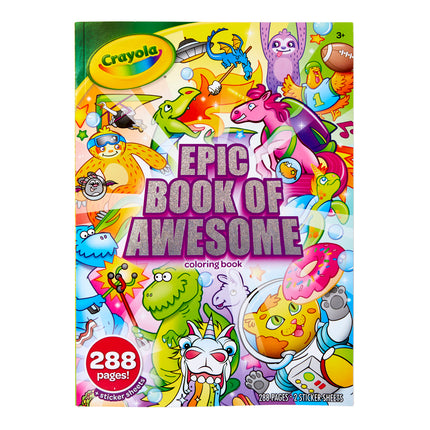 Epic Book of Awesome 288-Page Coloring Book