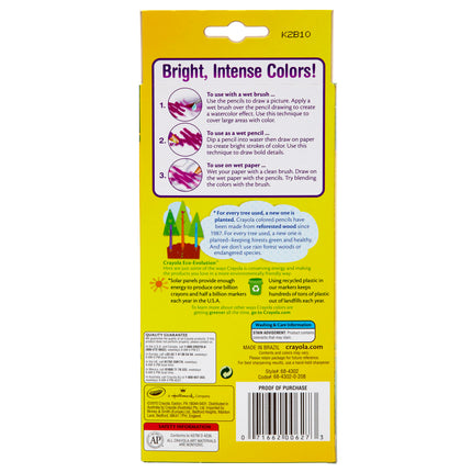 Crayola, Watercolor Pencils, 12 Count