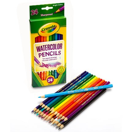 Crayola, Watercolor Pencils, 24 Count