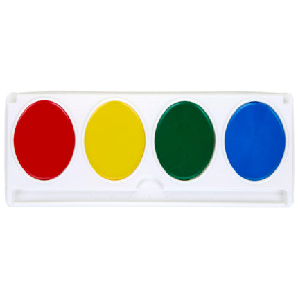 Jumbo Washable Watercolor Set, 4 Colors