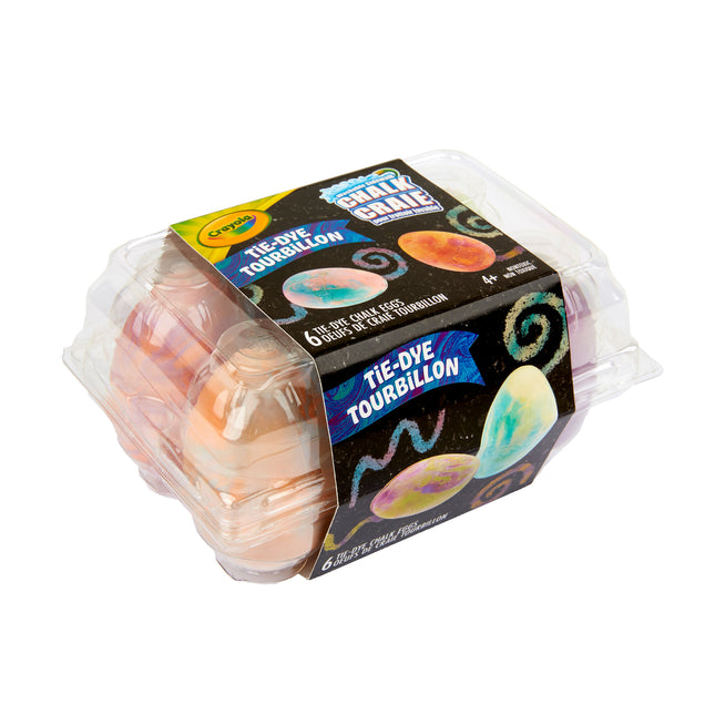 Crayola 6ct Tie Dye Egg Chalk