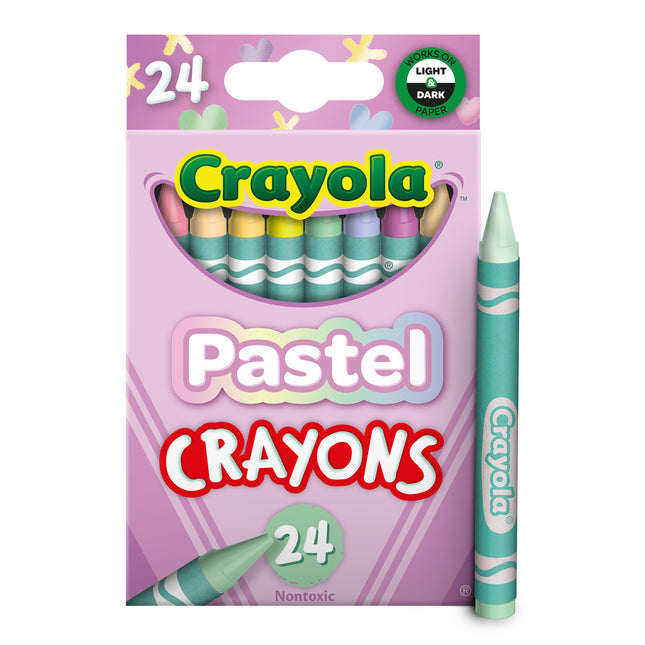Pastel Crayons, 24ct