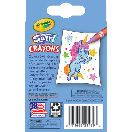 24ct Swirl Crayons Crayola
