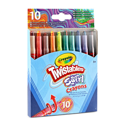 Swirl Mini Twistable Crayons, 10ct