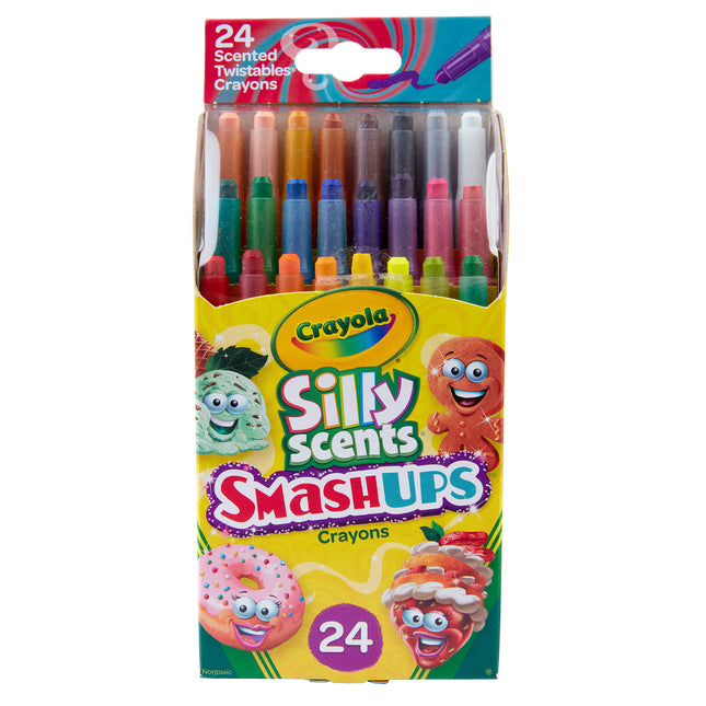 Silly Scents™ Smash Ups Mini Twistables Scented Crayons, 24 Count
