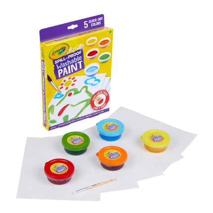 Spill-proof Washable Paint Kit