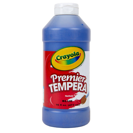Tempera Paint, Blue, 16 oz, Premier
