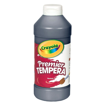 Tempera Paint, Black, 16oz, Premier