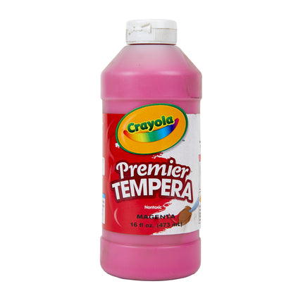 Tempera Paint, Magenta, 16 oz, Premier