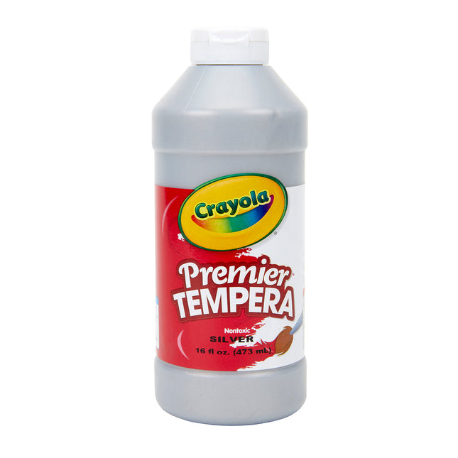 Tempera Paint, Silver, 16oz, Premier