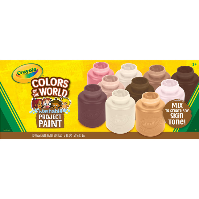 Colors of the World Project Paint, 10 Count