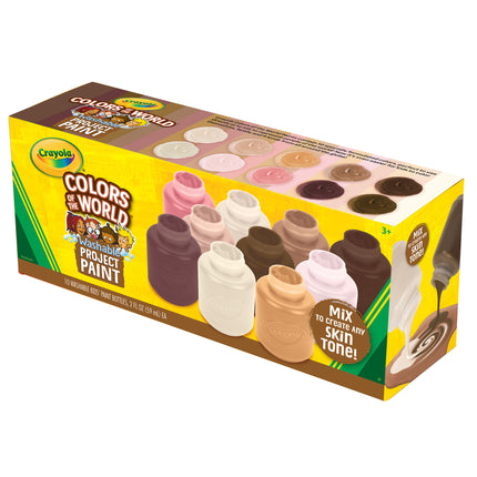 Colors of the World Project Paint, 10 Count