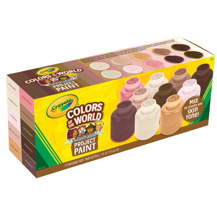 Colors of the World Project Paint, 10 Count