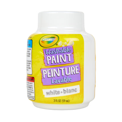 White Crayola 2oz Washable Paint
