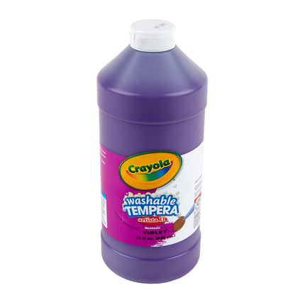 Washable Tempera Paint, Violet, 32 oz Artista II