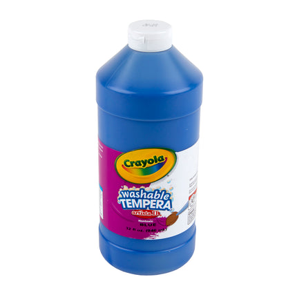 Washable Tempera Paint, Blue, 32 oz Artista II