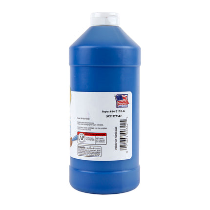 Washable Tempera Paint, Blue, 32 oz Artista II
