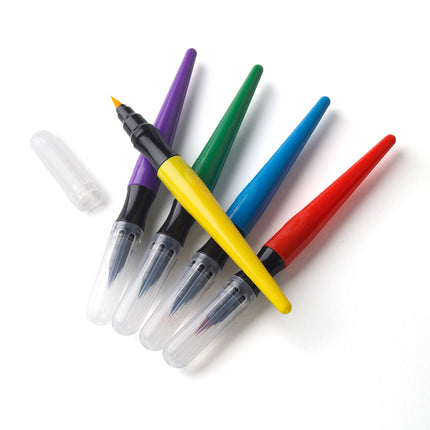 Paint Brush Pens, 5ct