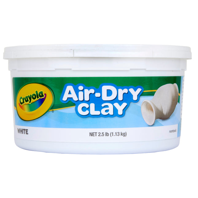 Air-Dry Clay, 2.5 lb, White