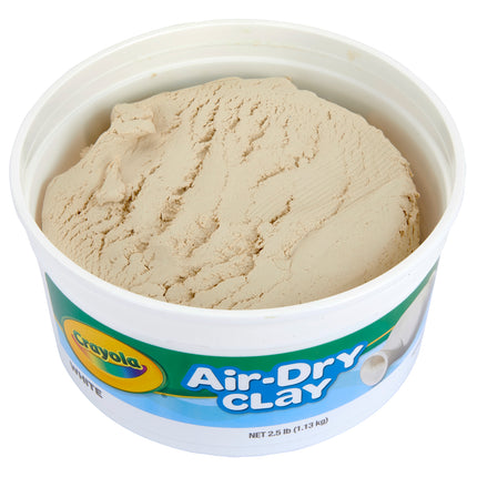 Air-Dry Clay, 2.5 lb, White