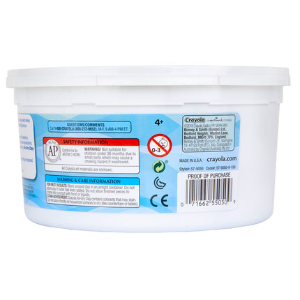Air-Dry Clay, 2.5 lb, White