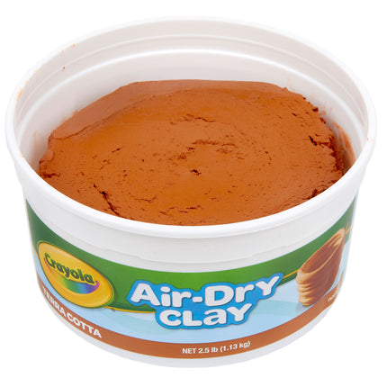 Air-Dry Clay, 2.5 lb, Terra Cotta