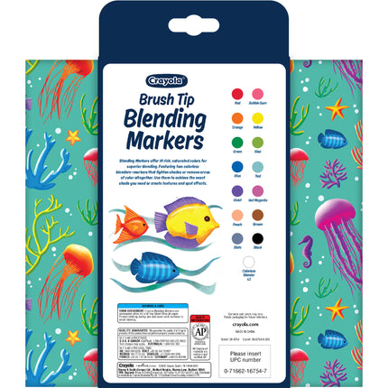 Blending Markers, Pack of 16