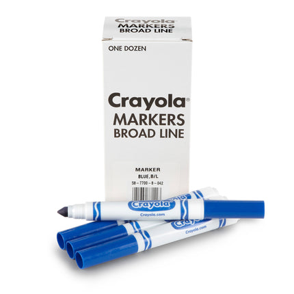 Blue Bulk Marker Conical Tip 12pk