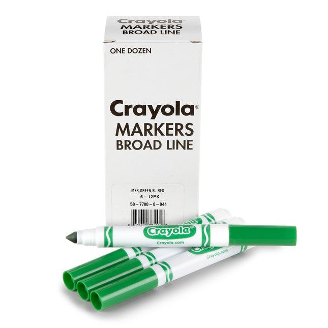 Green Bulk Marker Conical Tip 12pk