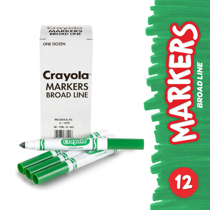 Green Bulk Marker Conical Tip 12pk