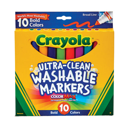Color Max Markers Bold Broad 10ct Ultra-clean Washable