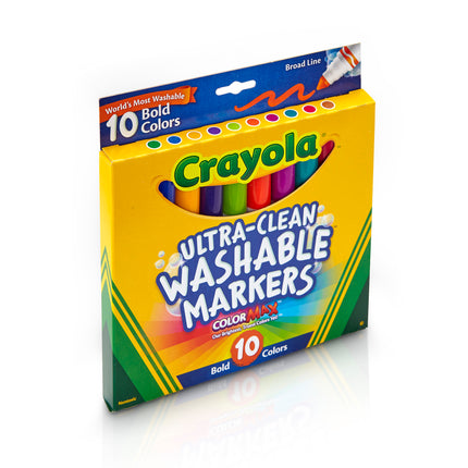 Color Max Markers Bold Broad 10ct Ultra-clean Washable