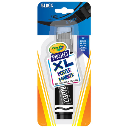 Project Xl Poster Marker Black