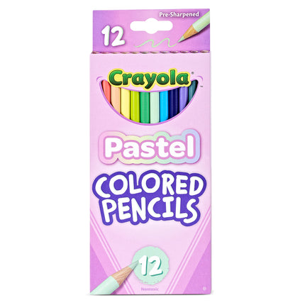 Pastel Colored Pencils, 12ct