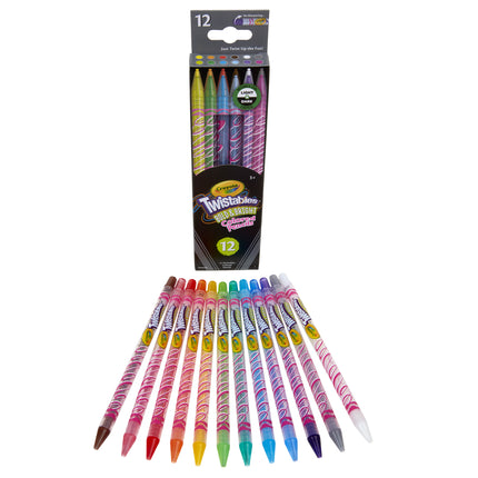 Colored Pencils Twist Bold And Bright, 12ct