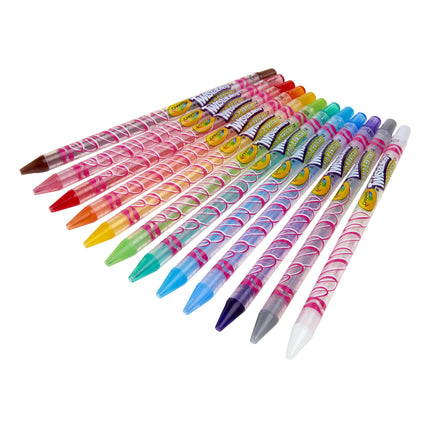 Colored Pencils Twist Bold And Bright, 12ct