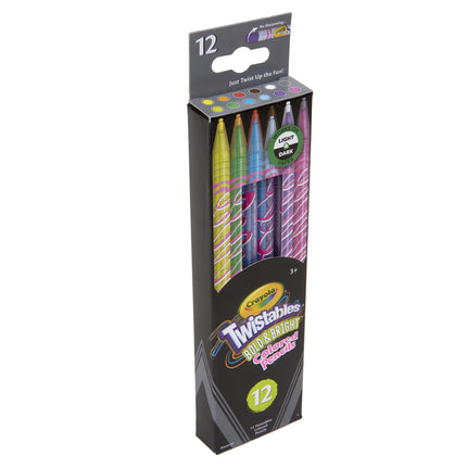 Colored Pencils Twist Bold And Bright, 12ct