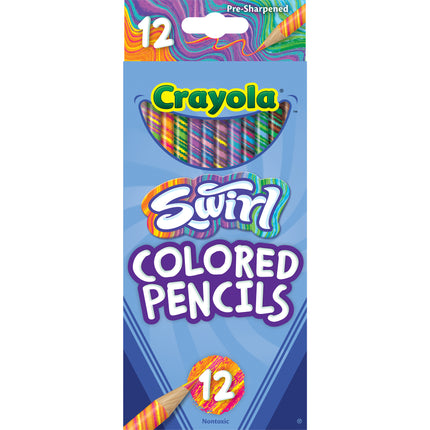 Swirl Colored Pencils, 12ct