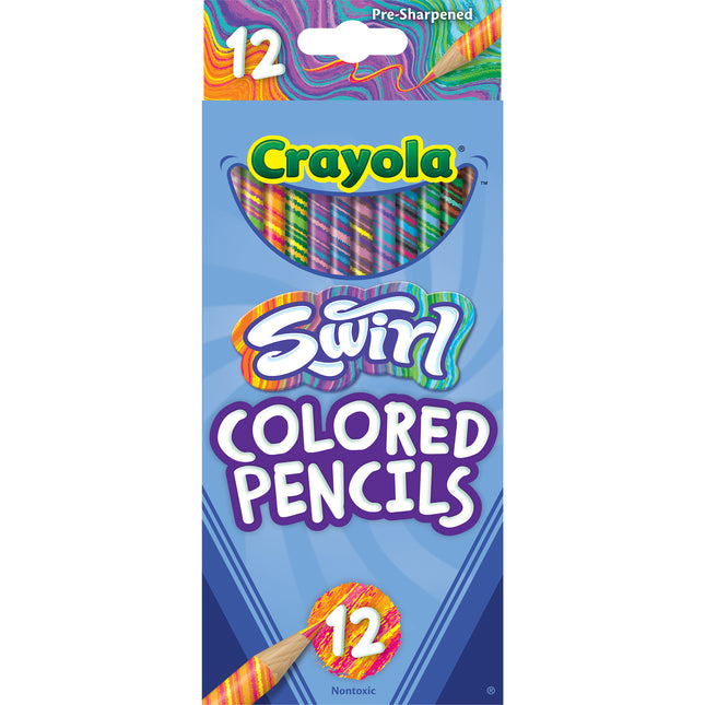Swirl Colored Pencils, 12ct
