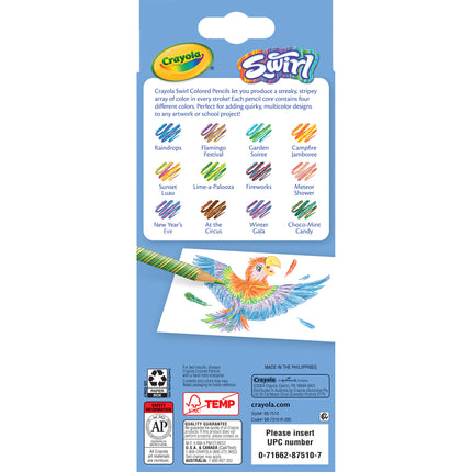 Swirl Colored Pencils, 12ct