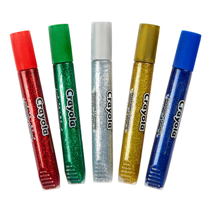 Washable Glitter Glue, Bold, Pack of 5