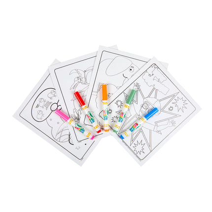 Blippi Coloring Pad & Markers Crayola Color Wonder