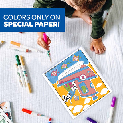 Blippi Coloring Pad & Markers Crayola Color Wonder