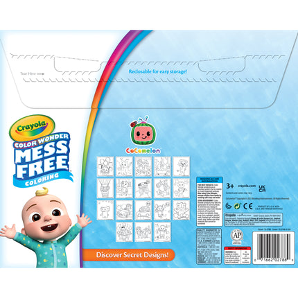 Cocomelon Coloring Pad & Markers Crayola Color Wonder