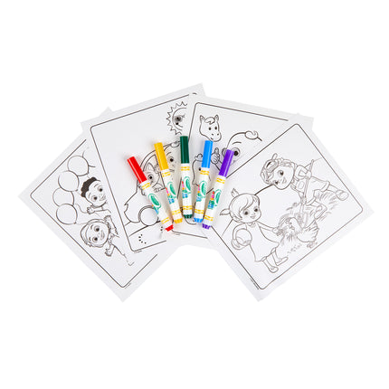 Cocomelon Coloring Pad & Markers Crayola Color Wonder